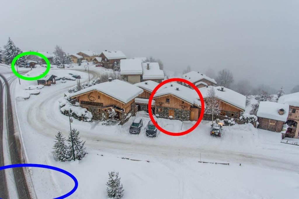 Cosy 4 Bedroom Chalet With Hot Tub Saint-Marcel  Exteriér fotografie